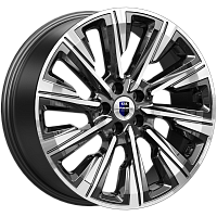 Литые диски Галего (КС1039) 7.500xR19 5x108 DIA65.1 ET36 алмаз черный Литые диски Галего (КС1039) 7.500xR19 5x108 DIA65.1 ET36 алмаз черный