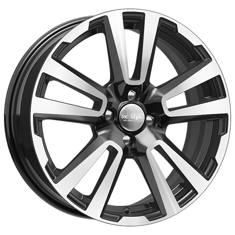 КС874 (ZV 17_XRAY) (КС874) 6.500xR17 4x100 DIA60.1 ET41 алмаз черный КС874 (ZV 17_XRAY) (КС874) 6.500xR17 4x100 DIA60.1 ET41 алмаз черный