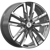 Литые диски КР014 (20_Tiguan) (КР014) 8.000xR20 5x112 DIA57.1 ET41 Diamond gloss graphite