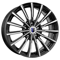Литые диски Акцент (КС562) 7.000xR17 5x114.3 DIA60.1 ET45 алмаз черный для Vortex Tingo