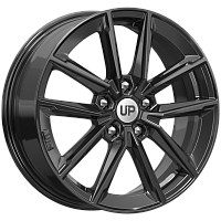 Литые диски Up104 (КС987) 6.500xR17 5x112 DIA57.1 ET45 New Black для Audi S3