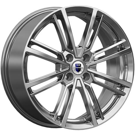 Эрфурт (КС903) 7.000xR17 4x100 DIA67.1 ET45 дарк платинум Эрфурт (КС903) 7.000xR17 4x100 DIA67.1 ET45 дарк платинум