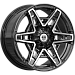 Блэкберн (КС1129) 8.000xR17 6x139.7 DIA106.1 ET20 алмаз черный