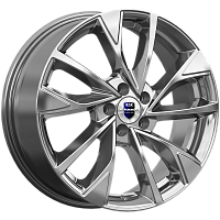 Литые диски Роквуд (КС900) 7.000xR17 5x108 DIA67.1 ET35 дарк платинум для Ford Windstar