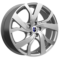 Литые диски Палермо (КС607) 6.500xR16 5x110 DIA65.1 ET39 дарк платинум для Saab