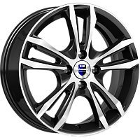 Литые диски Samara-оригинал (КС866) (КС866) 6.000xR16 4x100 DIA60.1 ET41 алмаз черный SK для Renault Kangoo Литые диски Samara-оригинал (КС866) (КС866) 6.000xR16 4x100 DIA60.1 ET41 алмаз черный SK для Renault Kangoo