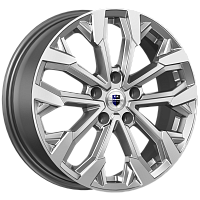 Литые диски Морейн (КС1046) 6.500xR17 5x100 DIA67.1 ET45 дарк платинум для Toyota Prius