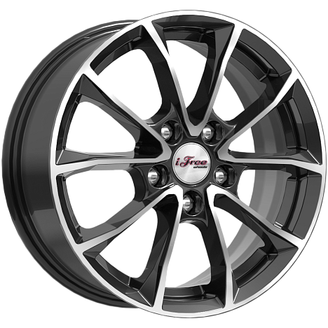 Джет (КС914) 6.500xR16 5x112 DIA57.1 ET43 Блэк Джек Джет (КС914) 6.500xR16 5x112 DIA57.1 ET43 Блэк Джек