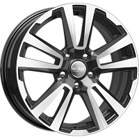 Литые диски КС874 (ZV 17_Kaptur) (КС874) 6.500xR17 5x114.3 DIA66.1 ET50 алмаз черный для Dacia Duster