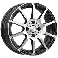 Литые диски АКИТА (КЛ285) 6.000xR15 4x100 DIA60.1 ET47 алмаз для Lada Largus Cross