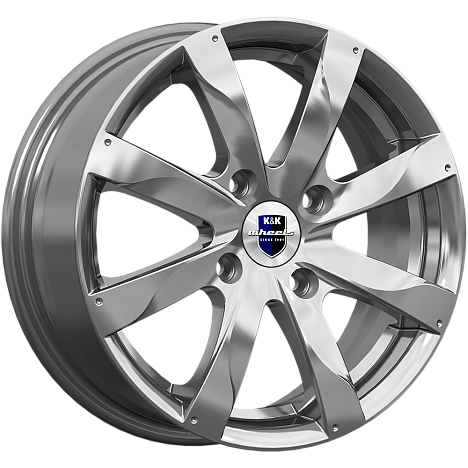 Джемини-оригинал (КС617) (КС617) 6.000xR15 4x100 DIA54.1 ET45 дарк платинум Джемини-оригинал (КС617) (КС617) 6.000xR15 4x100 DIA54.1 ET45 дарк платинум