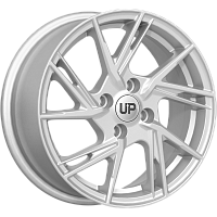 Литые диски Up115 (КС1033) 6.500xR15 4x100 DIA60.1 ET37 Silver Classic для Renault Sandero