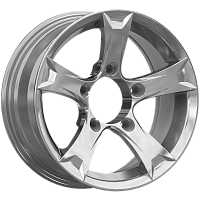 Литые диски Триал (КС621) 6.500xR15 5x139.7 DIA110.1 ET5 дарк платинум для Suzuki Vitara