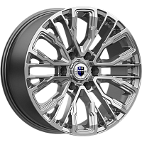 Литые диски Кортес (КС1102) 8.500xR19 6x139.7 DIA106.1 ET30 дарк платинум для Changan Hunter Plus