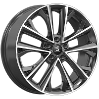 Литые диски КР012 (18_Sportage QL) (КР012) 7.000xR18 5x114.3 DIA67.1 ET48.5 Diamond Black Gris для Mazda Cx-5