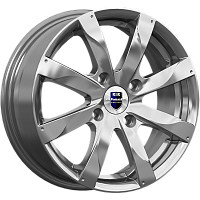 Литые диски Джемини-оригинал (КС617) (КС617) 6.000xR15 4x114.3 DIA67.1 ET43 дарк платинум для Mitsubishi Colt Cabrio