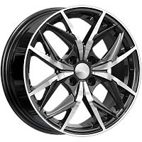 Литые диски АСТИ (КЛ377) 6.500xR16 4x100 DIA60.1 ET37 алмаз для Geely