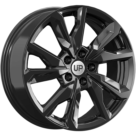 Up114 (КС1023) 7.000xR17 5x108 DIA65.1 ET43 New Black Up114 (КС1023) 7.000xR17 5x108 DIA65.1 ET43 New Black