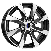 Литые диски Джемини-оригинал (КС617) (КС617) 6.000xR15 4x114.3 DIA66.1 ET40 алмаз черный для Suzuki Swift