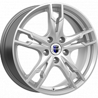 Литые диски Солар (КС875) 7.000xR17 5x114.3 DIA67.1 ET40 сильвер SK для FAW Besturn X80