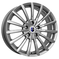 Литые диски Акцент (КС562) 7.000xR17 5x114.3 DIA60.1 ET45 дарк платинум для Geely Emgrand X7 Литые диски Акцент (КС562) 7.000xR17 5x114.3 DIA60.1 ET45 дарк платинум для Geely Emgrand X7