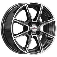 Литые диски Майами лайт (КС1029) 5.500xR14 4x100 DIA60.1 ET40 Блэк Джек для Dacia Logan