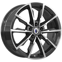 Литые диски Меренге (КС902) 7.500xR17 5x114.3 DIA67.1 ET45 алмаз черный для Hyundai I40 Литые диски Меренге (КС902) 7.500xR17 5x114.3 DIA67.1 ET45 алмаз черный для Hyundai I40