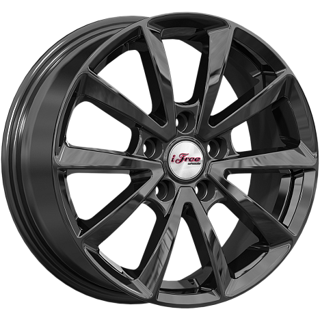 Скайрим (КС907) 6.500xR16 5x114.3 DIA67.1 ET48 BK Скайрим (КС907) 6.500xR16 5x114.3 DIA67.1 ET48 BK