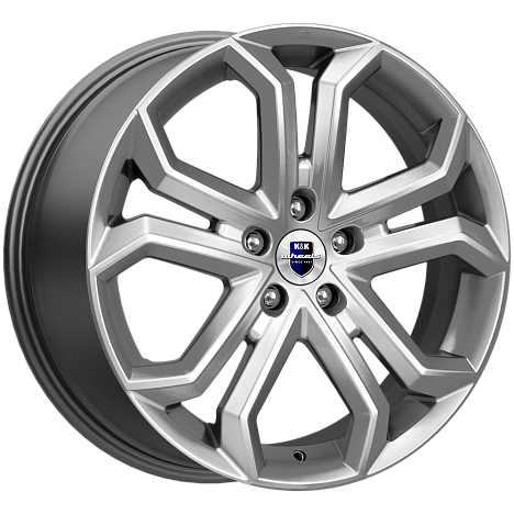 Пандора (КС466) 8.500xR19 5x108 DIA63.35 ET48 дарк платинум Пандора (КС466) 8.500xR19 5x108 DIA63.35 ET48 дарк платинум