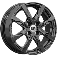 Литые диски Up122 (КС1092) 6.000xR15 4x100 DIA54.1 ET46 New Black для KIA Rio Литые диски Up122 (КС1092) 6.000xR15 4x100 DIA54.1 ET46 New Black для KIA Rio