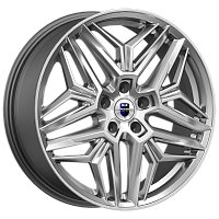 Литые диски Колумб (КС1038) 7.000xR19 5x108 DIA60.1 ET47 дарк платинум для Jaecoo J7