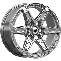 Литые диски Дистрикт (КС1159) 8.000xR18 6x114.3 DIA66.1 ET42 дарк платинум для Oting