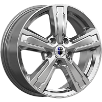 Литые диски Оклахома (КС998) 6.500xR16 5x114.3 DIA66.1 ET40 дарк платинум для Renault Kadjar