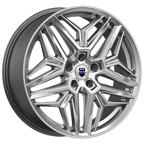 Колумб (КС1038) 7.000xR19 5x108 DIA65.1 ET36 дарк платинум Колумб (КС1038) 7.000xR19 5x108 DIA65.1 ET36 дарк платинум