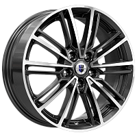 Литые диски Эрфурт (КС898) 7.000xR17 5x114.3 DIA67.1 ET45 алмаз черный для Mazda Xedos 9