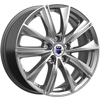 Литые диски Арнар (КС896) 7.000xR17 5x112 DIA66.6 ET40 дарк платинум для Volkswagen Passat