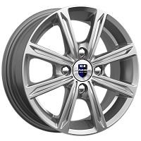 Литые диски Флэш (КС710) 5.000xR13 4x108 DIA67.1 ET40 дарк платинум