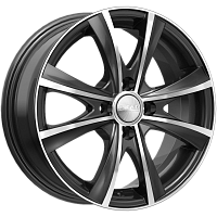 Литые диски МАЛЬТА (КЛ248) 5.500xR14 4x100 DIA56.6 ET49 алмаз