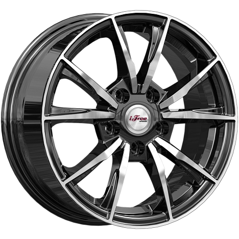 Сион (КС1055) 6.500xR15 5x114.3 DIA67.1 ET45 Блэк Джек Сион (КС1055) 6.500xR15 5x114.3 DIA67.1 ET45 Блэк Джек