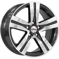 Литые диски Rebel (КС913) 7.000xR17 5x114.3 DIA66.1 ET45 Блэк Джек для Honda Cr-Z