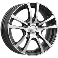 Литые диски ДЕЛИ (КЛ300) 6.000xR15 4x100 DIA60.1 ET47 алмаз