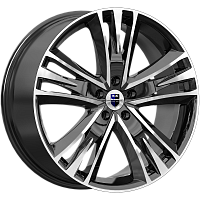 Литые диски Атлас (КС661М) 8.500xR20 5x130 DIA84.1 ET40 алмаз черный для SsangYong Actyon Литые диски Атлас (КС661М) 8.500xR20 5x130 DIA84.1 ET40 алмаз черный для SsangYong Actyon