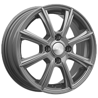 Литые диски МОНАКО (КЛ185) 5.500xR14 4x100 DIA67.1 ET43 графит для Hyundai I10