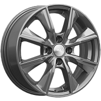 Литые диски ПОРТУ (КЛ321) 6.000xR15 4x100 DIA67.1 ET35 графит для Volkswagen Passat
