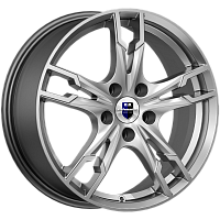Литые диски Солар-оригинал (КС875) (КС875) 7.000xR17 5x114.3 DIA67.1 ET48.5 дарк платинум для KIA Sportage