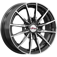 Литые диски Финчер (КС1119) 5.500xR14 4x100 DIA56.6 ET39 Блэк Джек для ZAZ