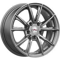 Литые диски Сион (КС1055) 6.500xR15 5x100 DIA57.1 ET38 Хай вэй для Volkswagen Polo