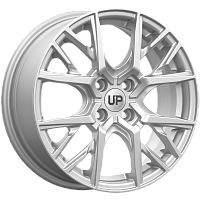 Литые диски Up124 (КС1104) 6.500xR16 4x100 DIA60.1 ET36 Silver Classic для Lada Vesta Cross Литые диски Up124 (КС1104) 6.500xR16 4x100 DIA60.1 ET36 Silver Classic для Lada Vesta Cross