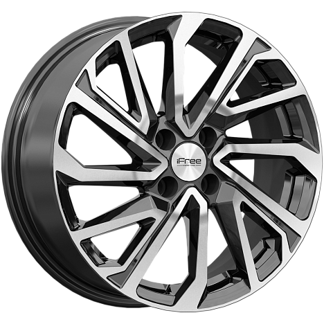 Неом (Sandero Stepway) (КС1172) 6.500xR16 4x100 DIA60.1 ET37 алмаз черный Неом (Sandero Stepway) (КС1172) 6.500xR16 4x100 DIA60.1 ET37 алмаз черный