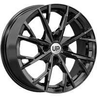 Литые диски Up126 (КС1109) 6.500xR16 4x108 DIA63.35 ET37.5 New Black для Ford Fiesta St